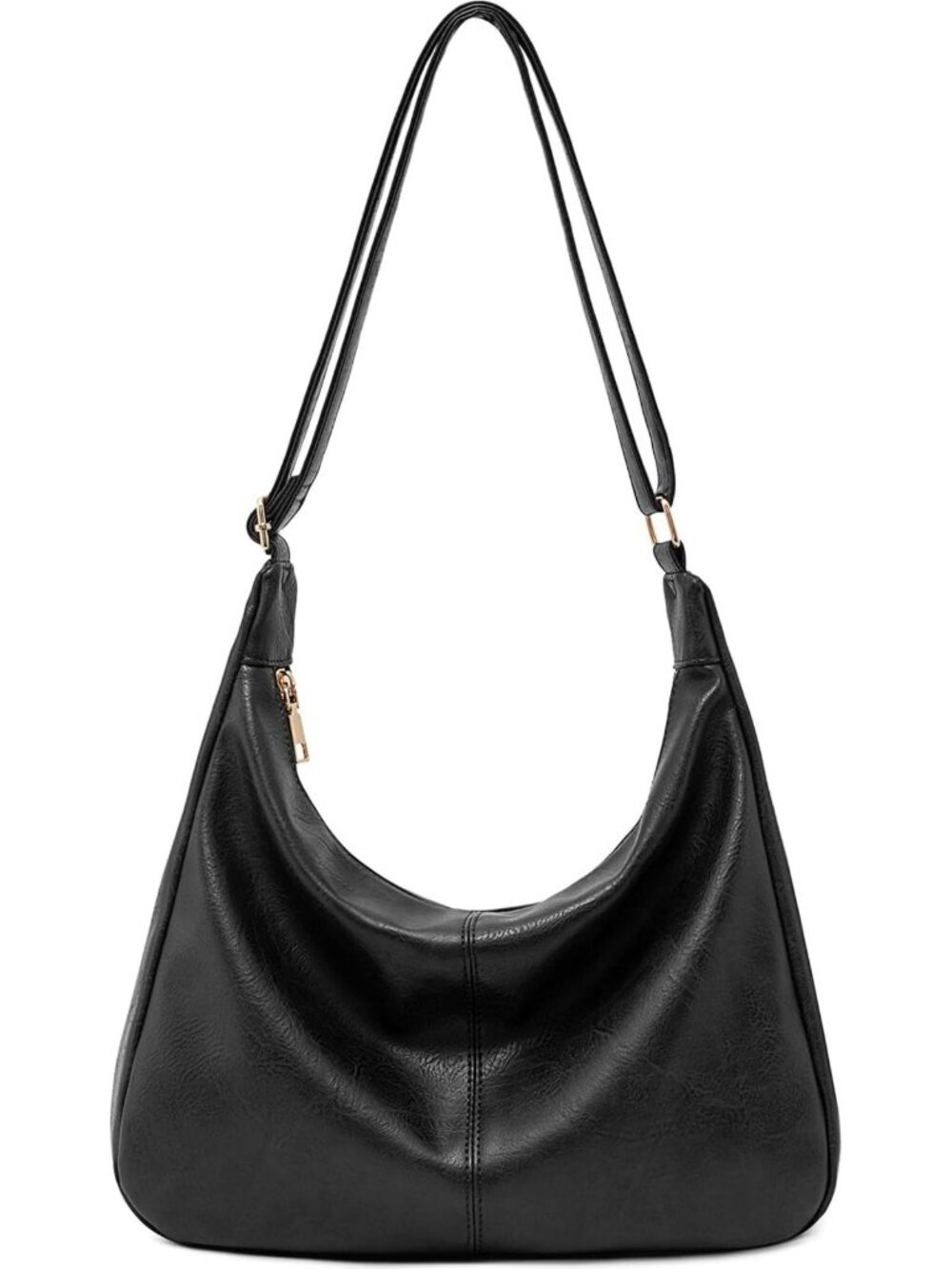 Stylish Foldable Hobo Bag for Women | Versatile Shoulder & Crossbody Purse